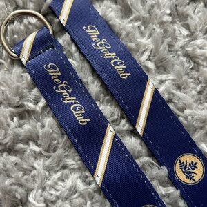 The Golf Club Blue and Gold Belt